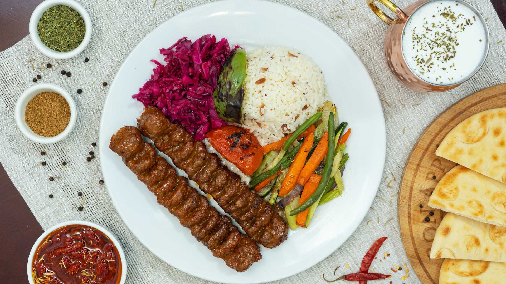 Lamb Adana Kebab (Ground) ISTANBUL GRILL CALIFORNIA